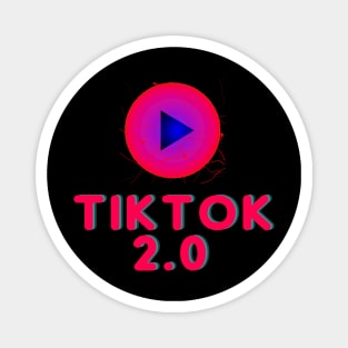 Tik Tok 2.0 Design Magnet